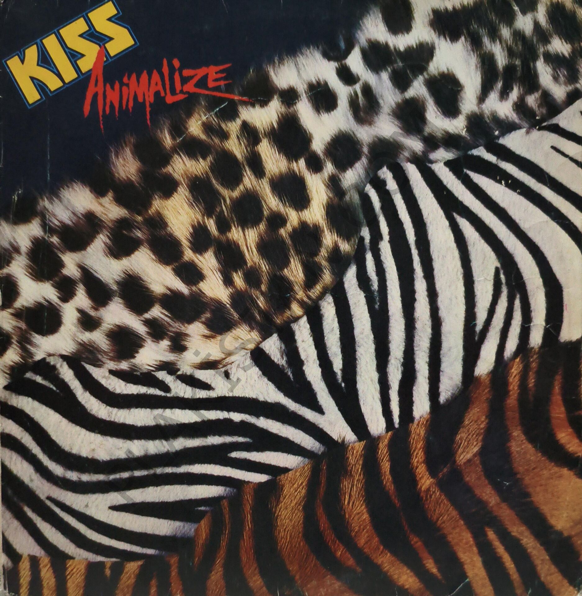 KISS, ANIMALIZE  LP PLAK