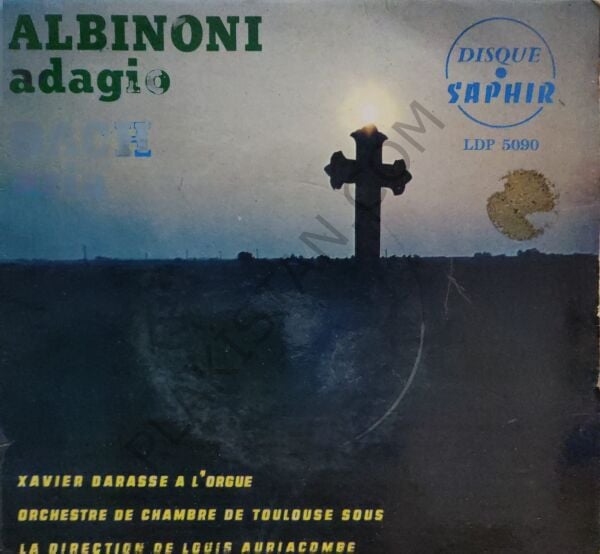 Albınonı adagio Bach aria 45 lik PLAK