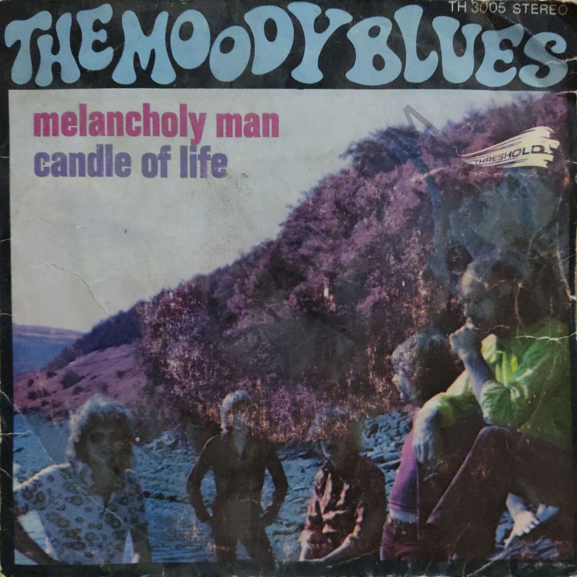 The Moody Blues – Melancholy Man / Candle Of Life 45 lik PLAK