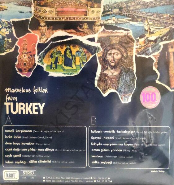 Marvelous Folklor From Turkey LP