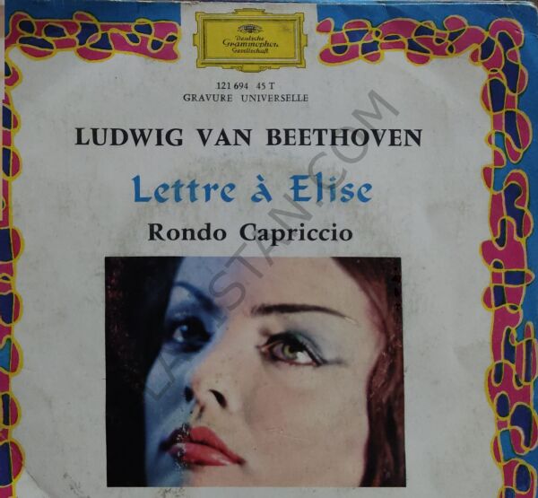 Ludwig van Beethoven - Wilhem Kempff* – Lettre A Elise 45 lik PLAK