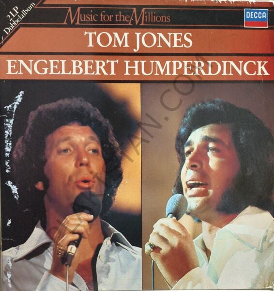 Tom Jones & Engelbert Humperdinck 2 LP PLAK