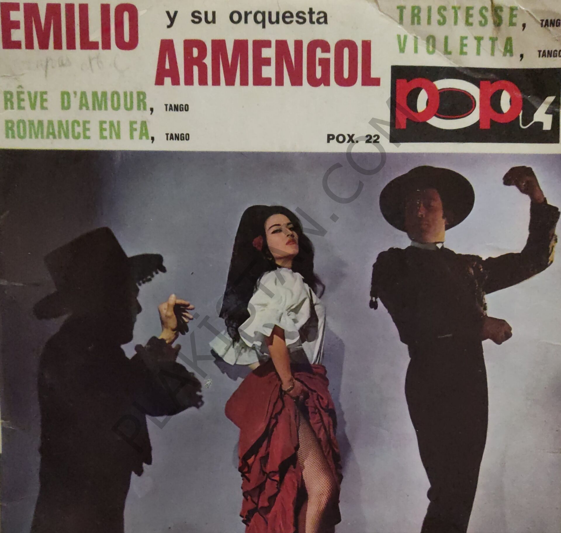 Emilio Armengol Y Su Orquesta* – Rêve D'amour 45 lik PLAK
