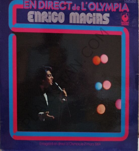 Enrico Macias – En Direct De L'Olympia LP PLAK