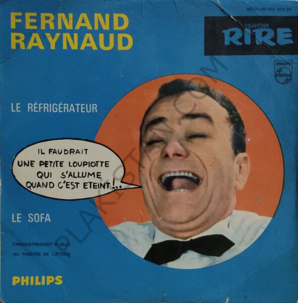 Fernand Raynaud – Le Réfrigérateur / Le Sofa 45 lik PLAK