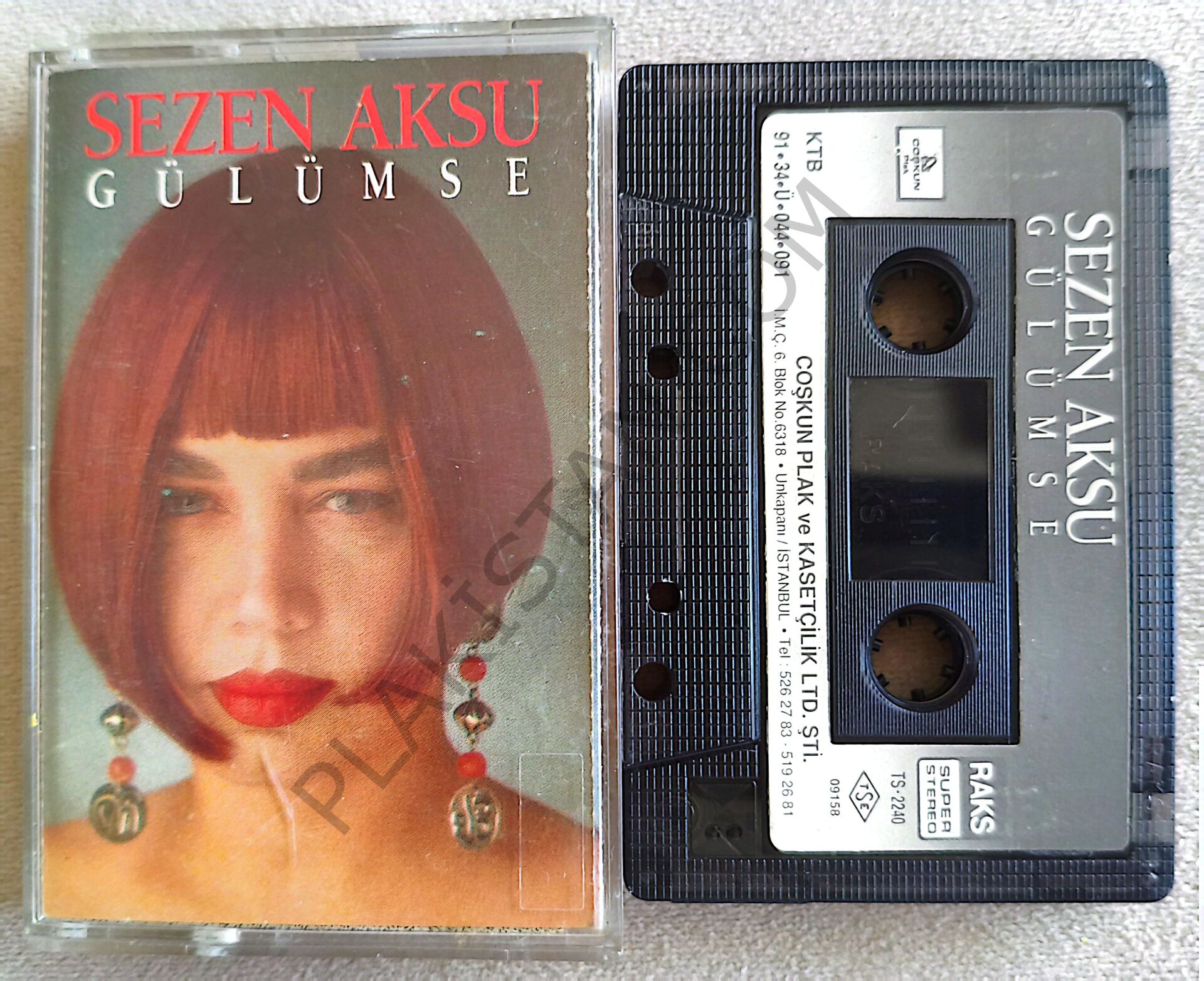 Sezen Aksu - Gülümse KAĞIT BASKI KASET