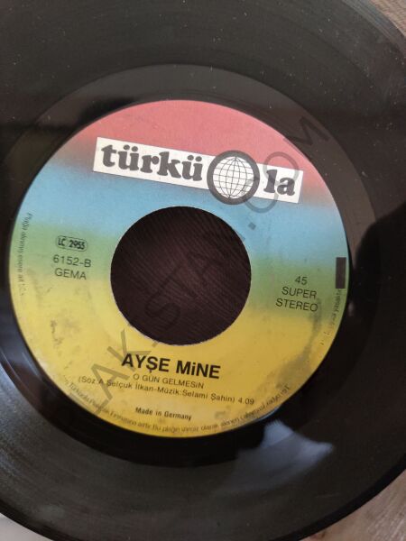 Ayşe Mine - Alman Baskı - Erkek milleti 45 lik PLAK
