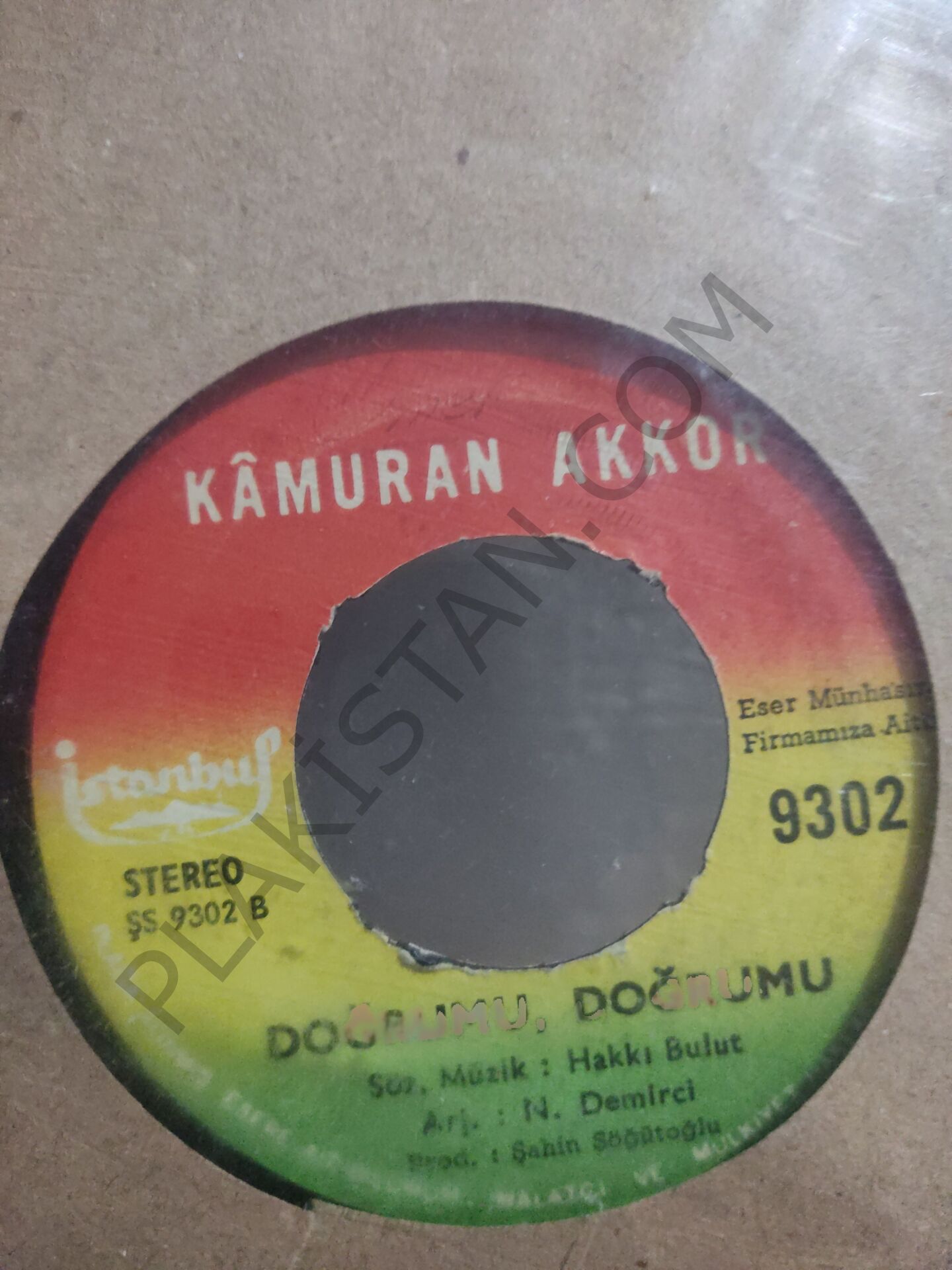 Kamuran Akkor İkimiz Bir Fidanız 45lik