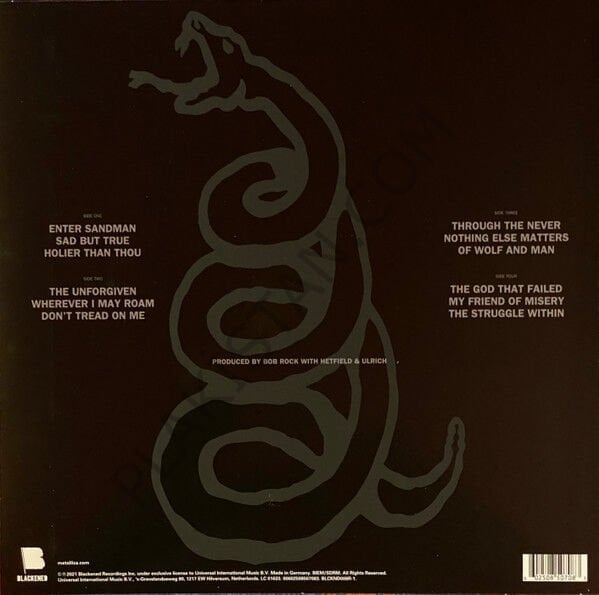 Metallica - 2 LP PLAK