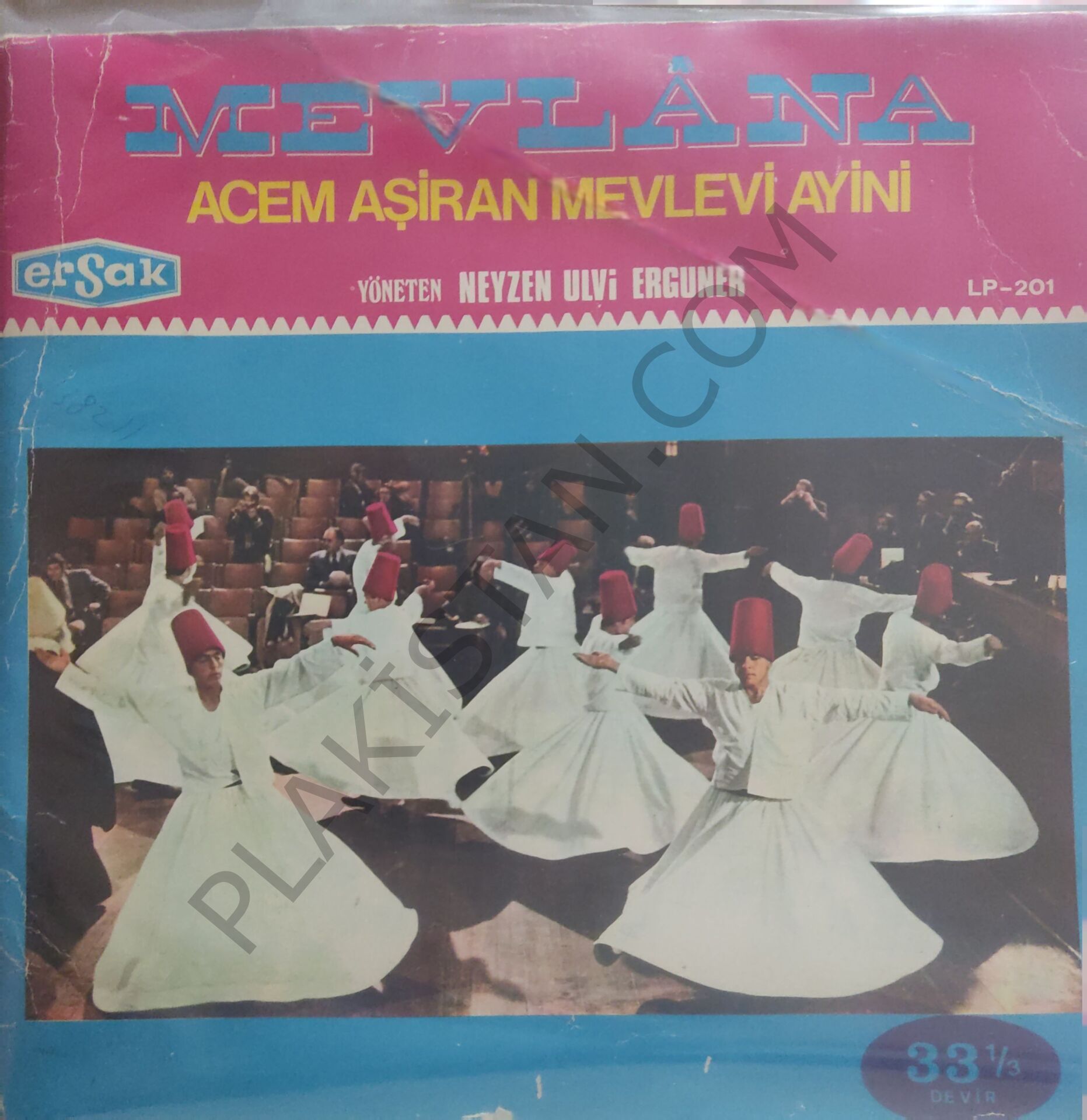 Mevlana Acem Aşiran Mevlevi Ayini LP