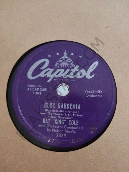 NAT KING COLE - CAN'T I - 78 DEVİR TAŞ PLAK