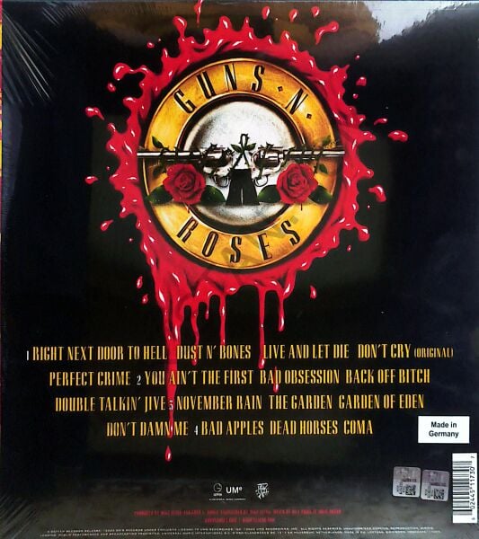 Guns N' Roses – Use Your Illusion I LP PLAK