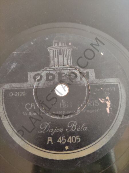 Dajos Béla – Alaska / Ça .. C'est Paris 78 devir taş plak
