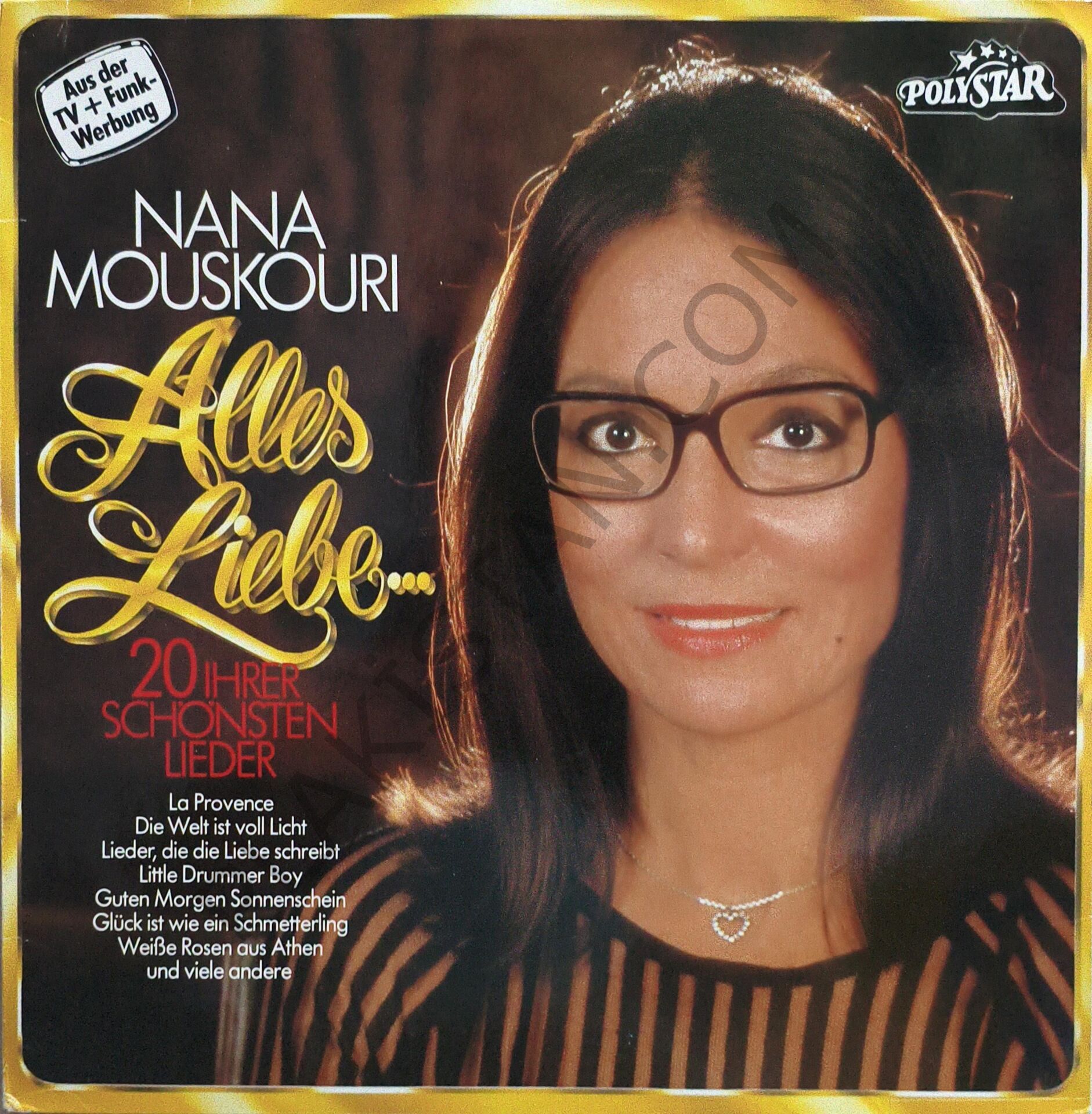 Nana Mouskouri – Alles Liebe LP PLAK