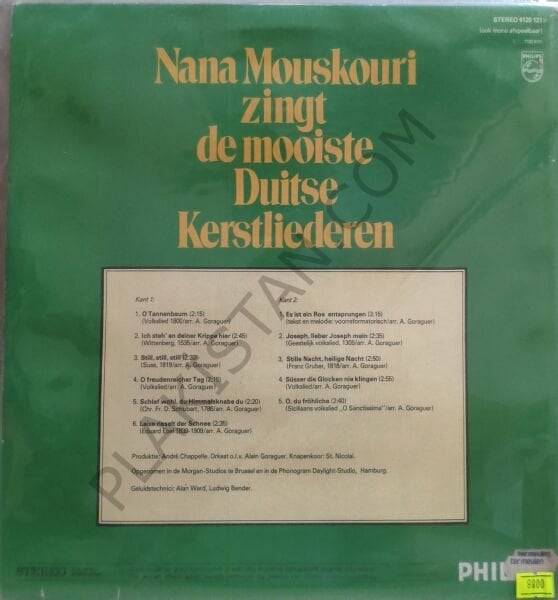 Nana Mouskouri Zingt De Mooiste Duitse Kerstliederen LP PLAK