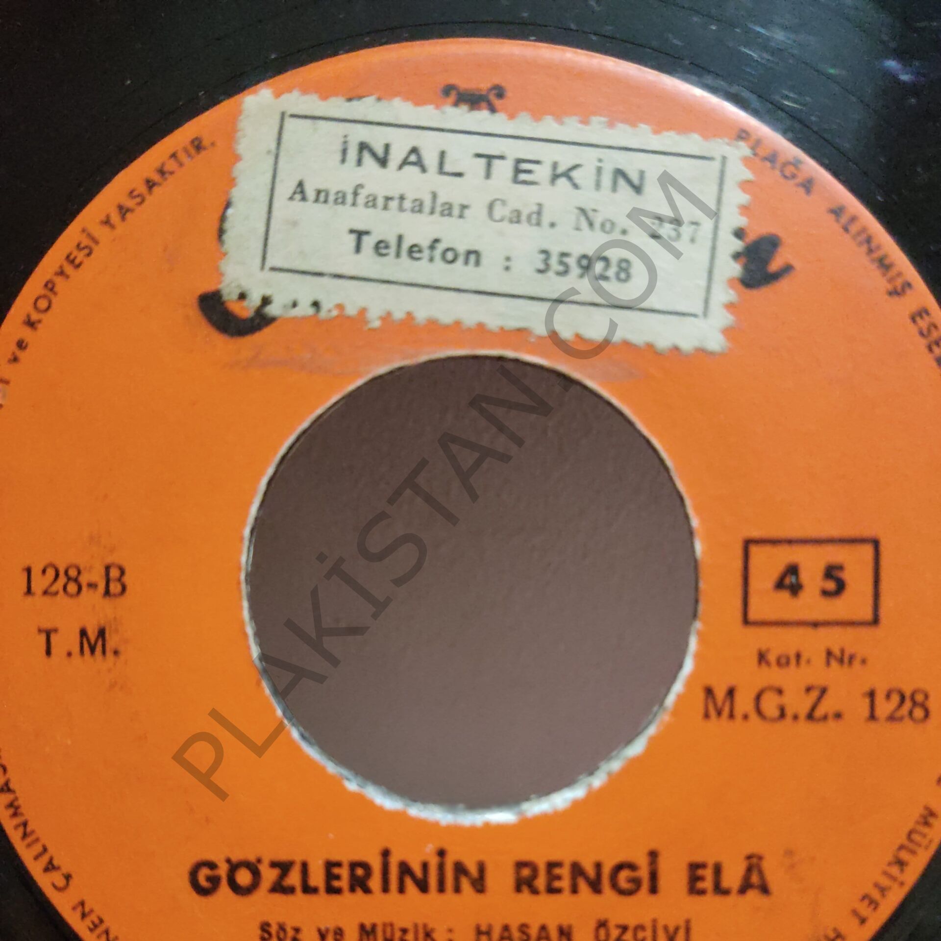 Sevim Şengül - Bana bilmem neler oldu - 45 Lik PLAK