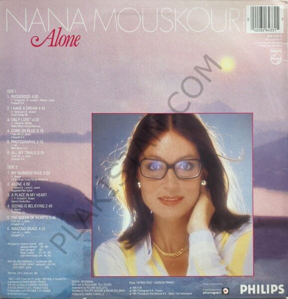 Nana Mouskouri – Alone LP PLAK