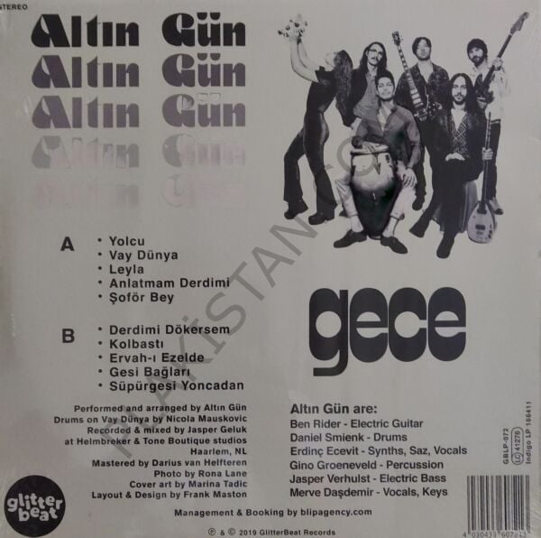 Altın Gün Gece LP PLAK