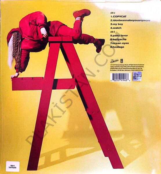Billie Eilish – Dont Smile At Me LP PLAK