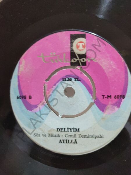 Atilla - Vermediler 45 lik PLAK