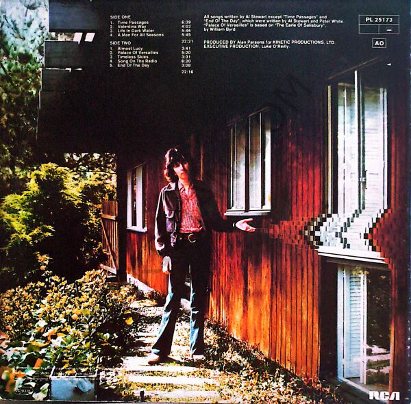 Al Stewart Time Passages LP PLAK