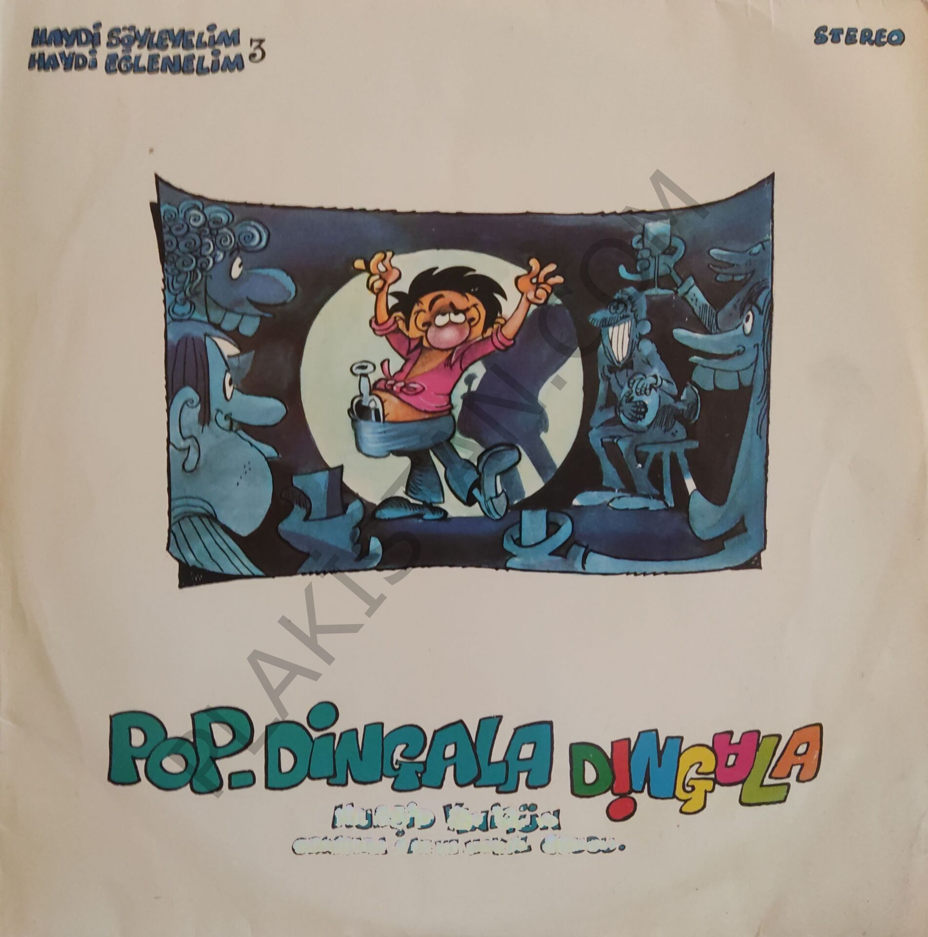 Hurşid Yenigün Orkestra Saz Ve Vokal Grubu Pop - Dingala Dingala LP