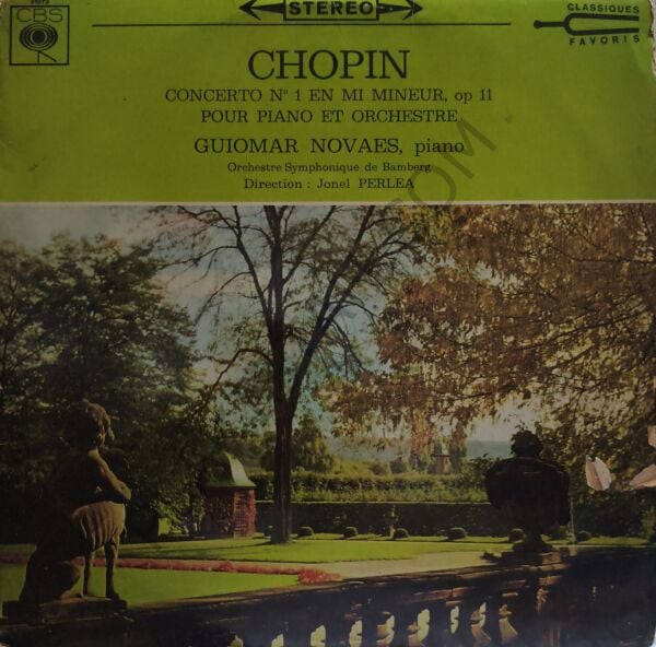 Chopin*, Guiomar Novaes, Orchestre Symphonique De Bamberg*, Jonel Perlea – Concerto N° 1 En Mi Mineur, Op. 11 Pour Piano Et Orchestre LP PLAK