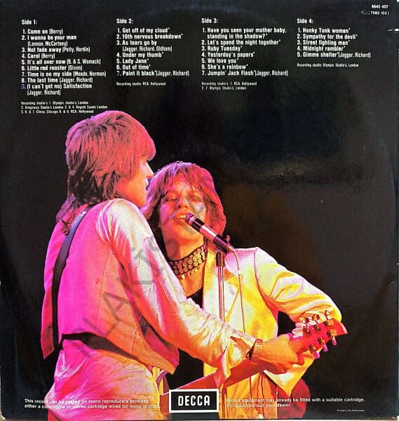 The Rolling Stones - Stones Story 2 LP PLAK