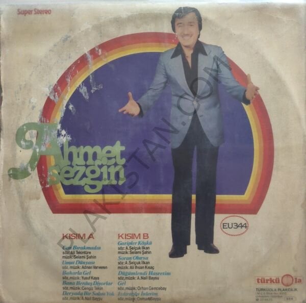 Ahmet Sezgin LP PLAK