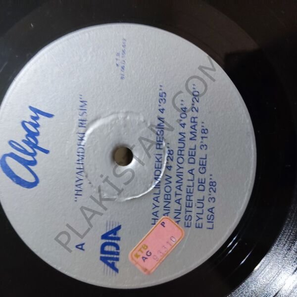 Alpay Hayalimdeki Resim LP PLAK