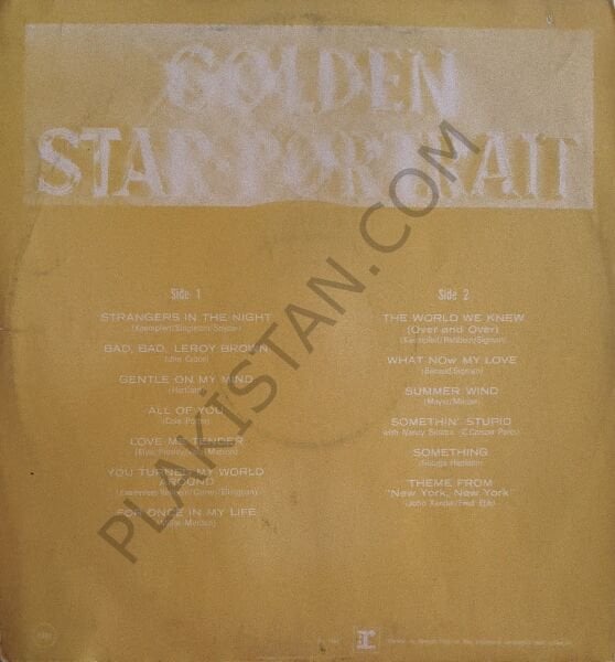 Frank Sinatra – Golden Star-Portrait LP PLAK