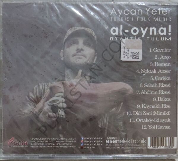 Aycan Yeter - Al - Oyna / Otantik Tulum CD
