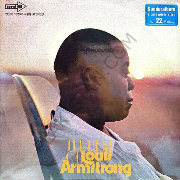 The Best Of Louis Armstrong 2 LP PLAK