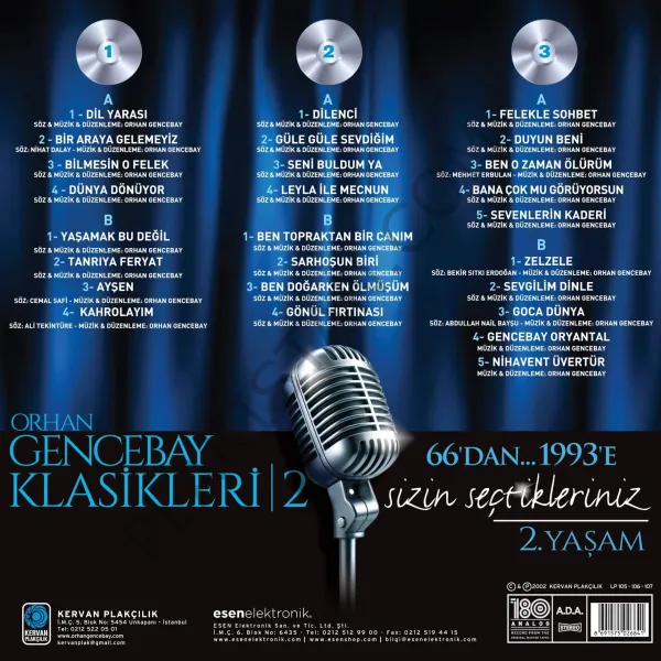 Orhan Gencebay Klasikleri 2 3 Yeni Baskı