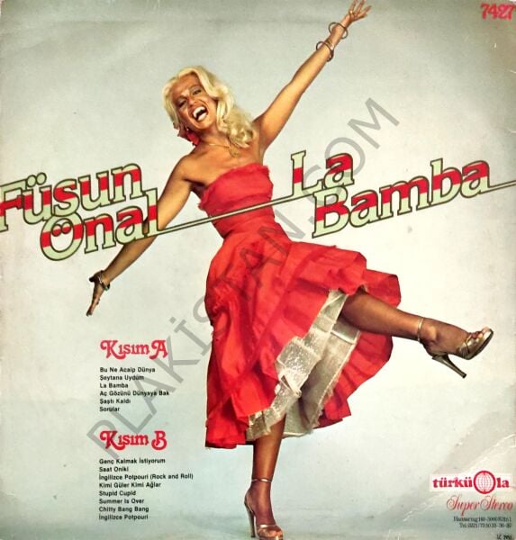 Füsun Önal La Bamba Alman Baskı LP PLAK