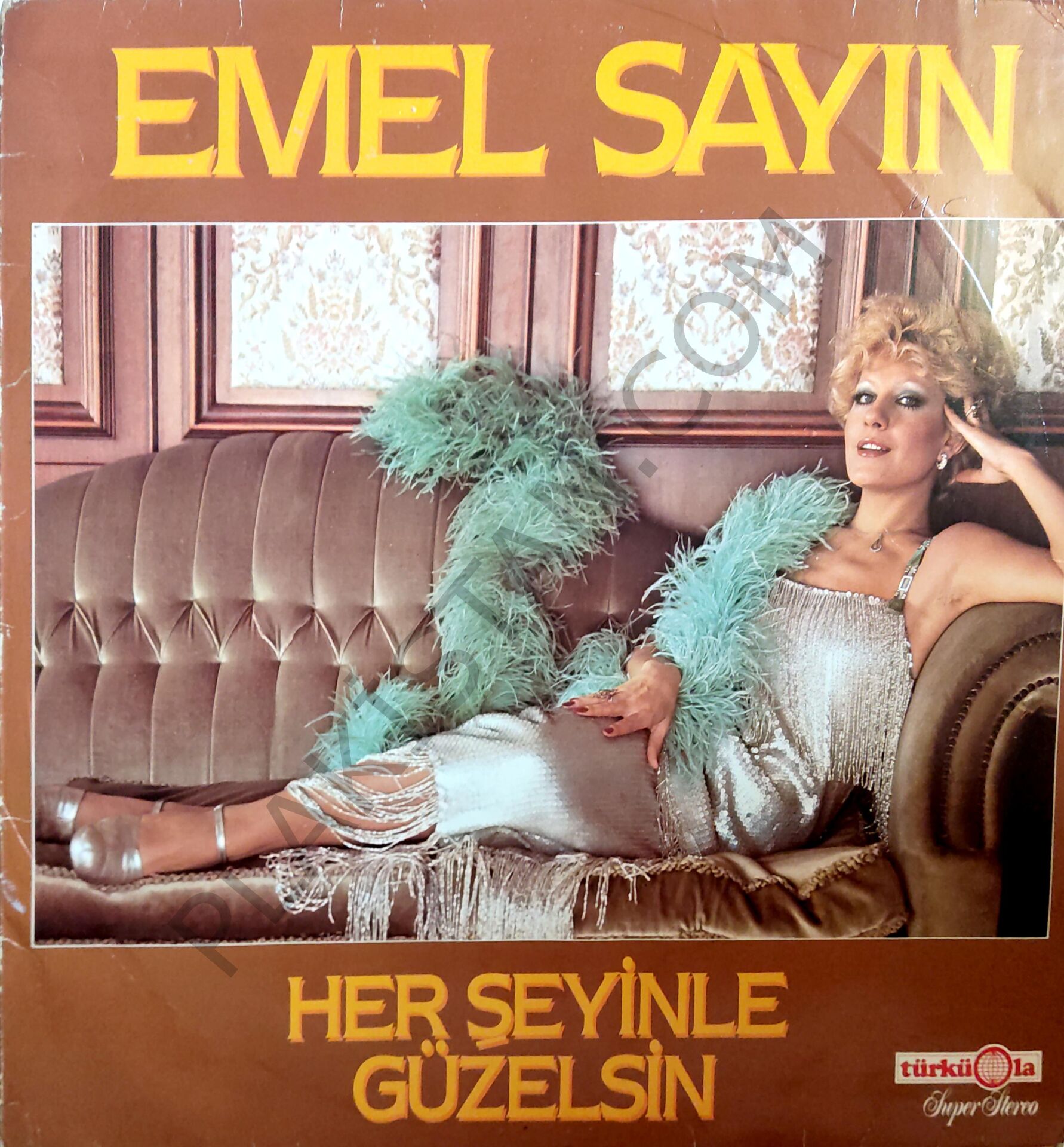 Emel Sayın Her Şeyinle Güzelsin Türkola Alman baskı  LP PLAK