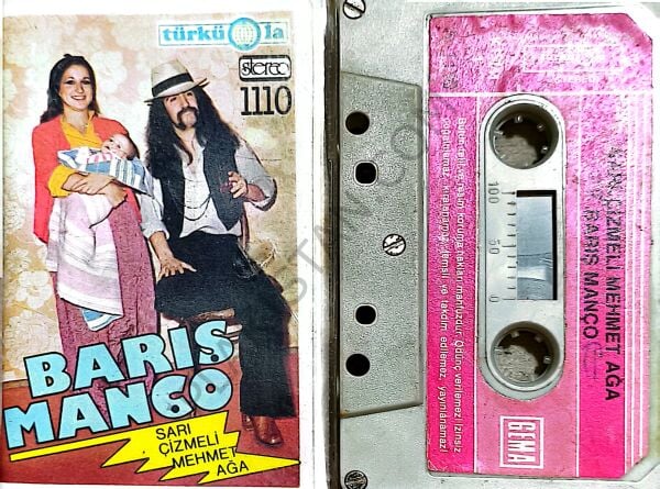 Barış Manço – Sarı Çizmeli Mehmet Ağa ALMAN TÜRKÜOLA KAĞIT BASKI KASET