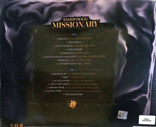 Snoop Dogg, Dr. Dre - Mıssıonary LP PLAK