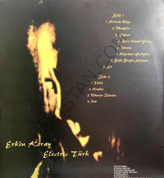 Erkin Koray Electric Türk LP PLAK