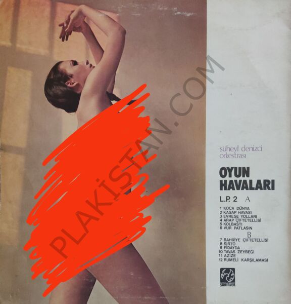 Süheyl Denizci Orkestrası Oyun Havaları LP