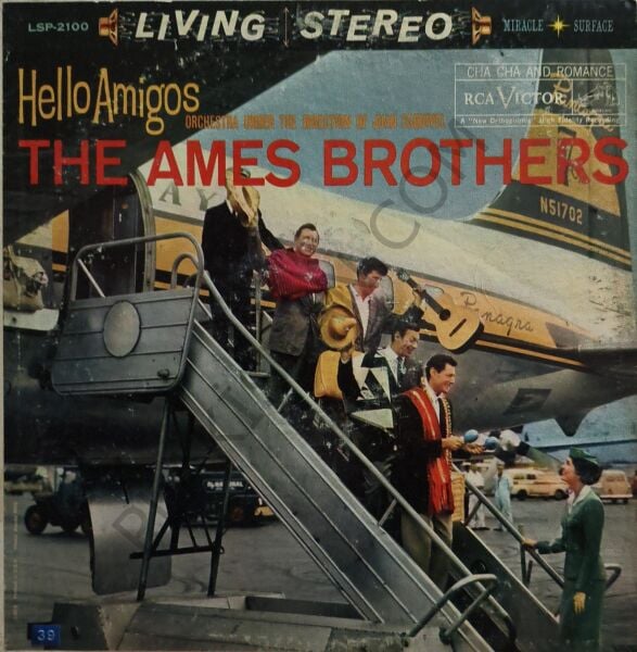 The Ames Brothers – Hello Amigos LP PLAK