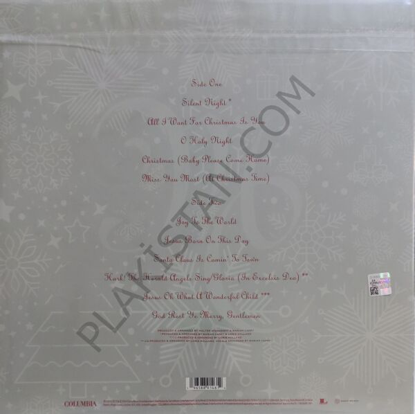 MARİAH CAREY - MERRY CHRISTMAS (1994) - 2024 LP ZOETROPE LP  PLAK