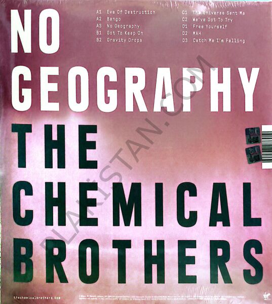 The Chemical Brothers – No Geography LP PLAK