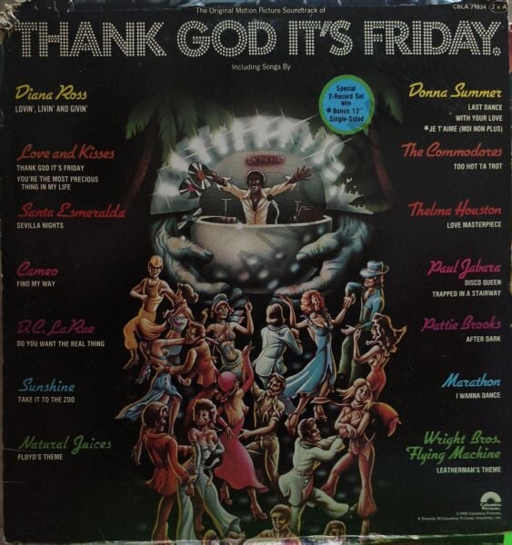 Thank God It's Friday (The Original Motion Picture Soundtrack) 3 LP PLAK