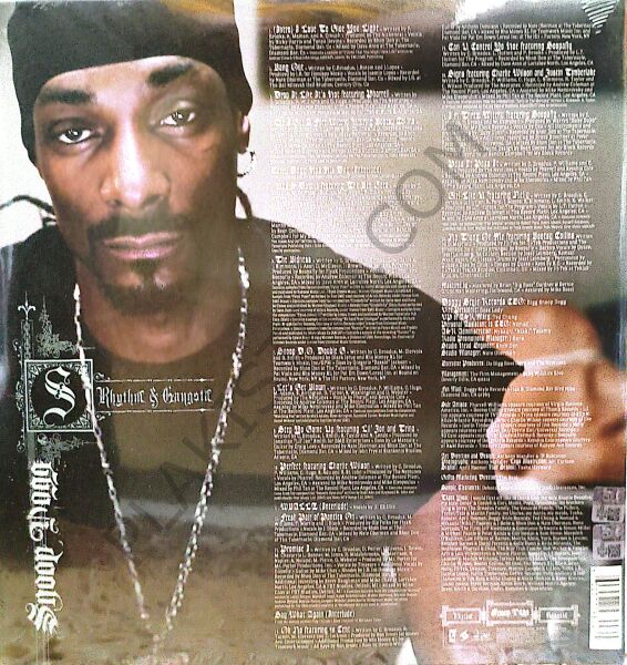 HOP - RAP SNOOP DOGG - RG RHYTHM GANGSTA LP PLAK