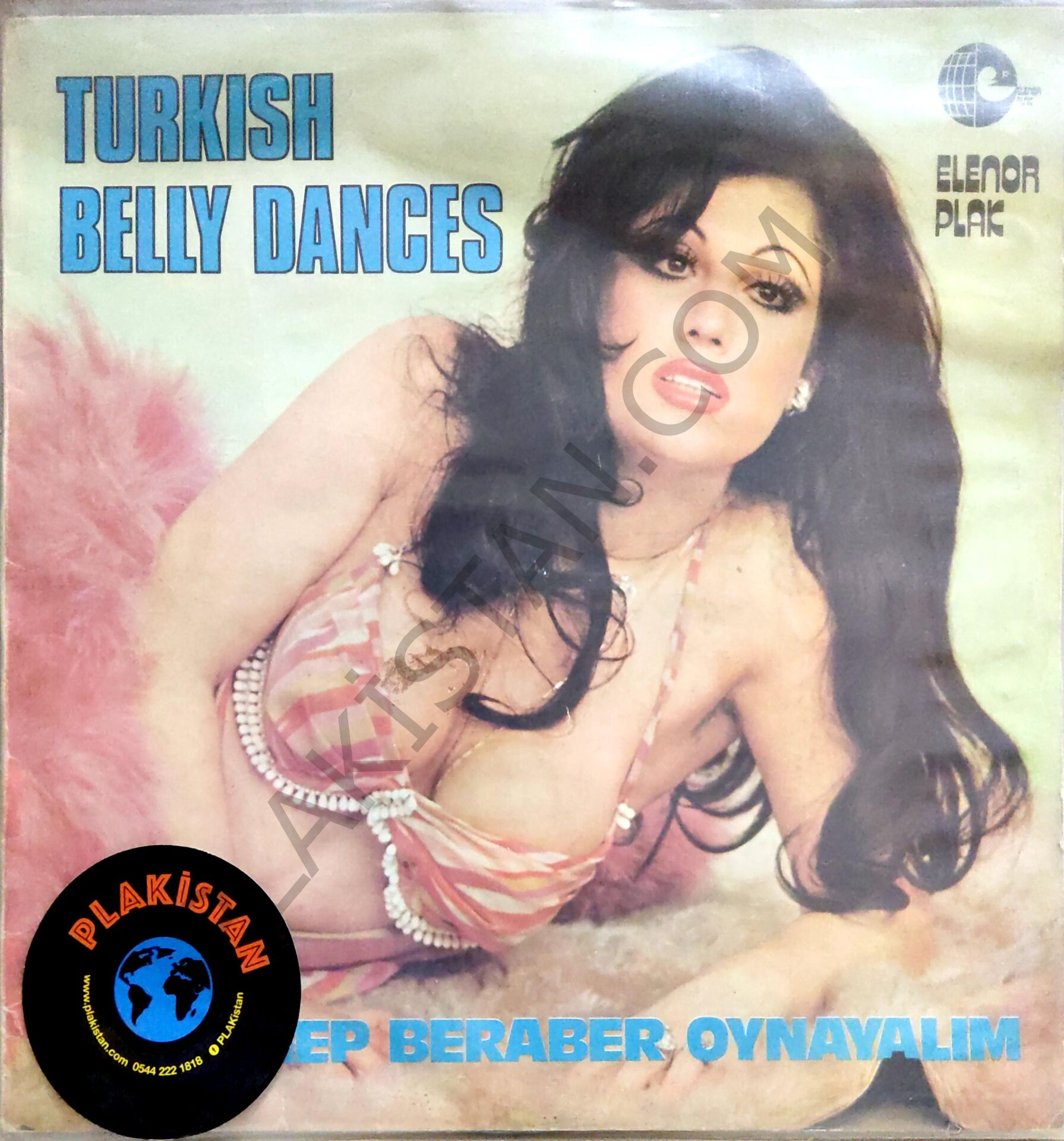 Turkish Belly Dances Türkola Alman baskı LP PLAK