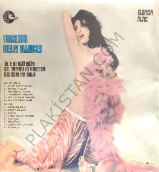 Turkish Belly Dances Türkola Alman baskı LP PLAK