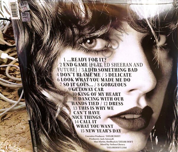 TAYLOR SWIFT - REPUTATION LIMITED EDITION 2017 PICTURE  PLAK 2 LP PLAK