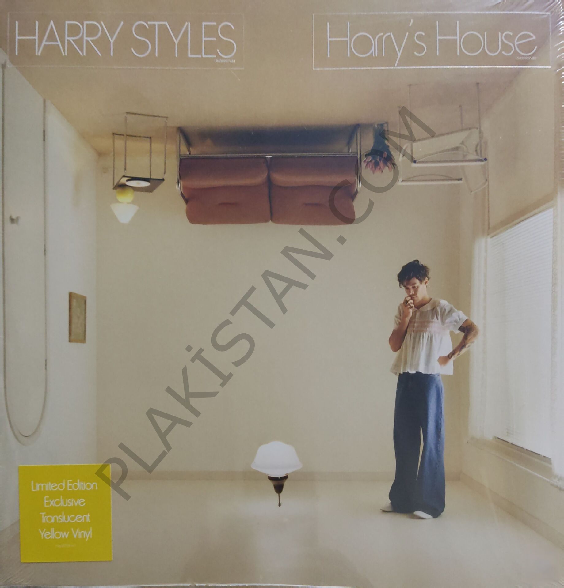 Harry Styles Harry's House Transparan SARI RENKLİ LP PLAK