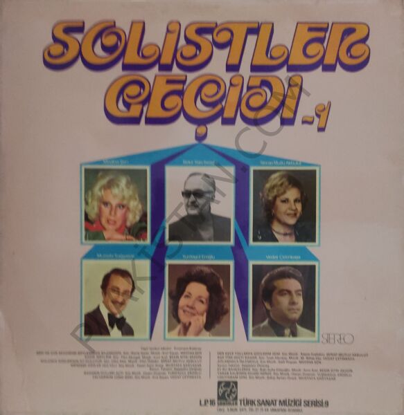 Solistler Geçidi - 1 LP